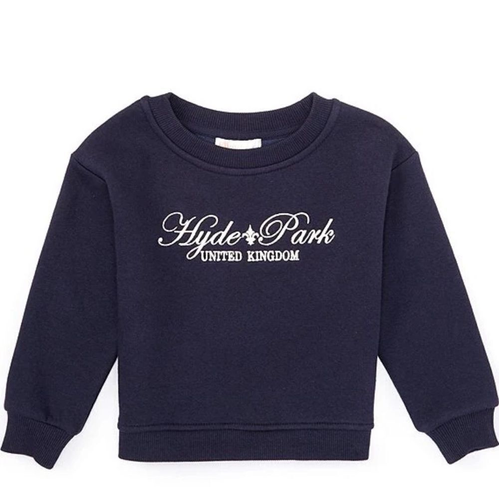 Navy Hyde Park Sweatshirt gb girls #21